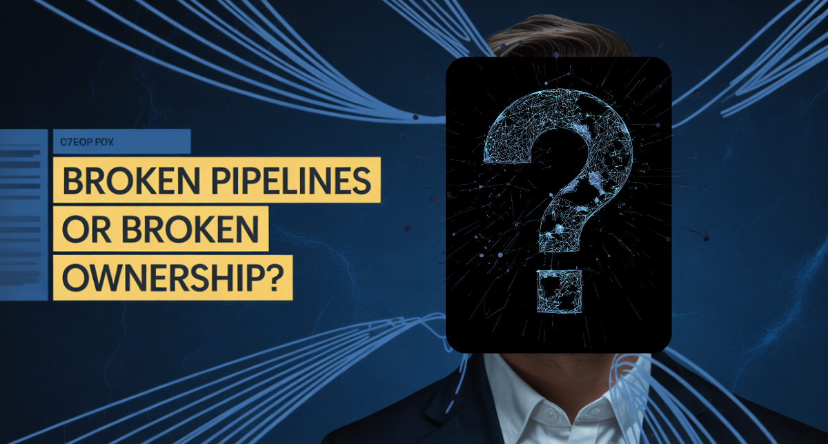 Broken Pipelines or Broken Ownership?