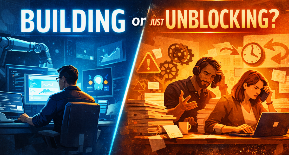 Is Your Team Building or Just Unblocking?