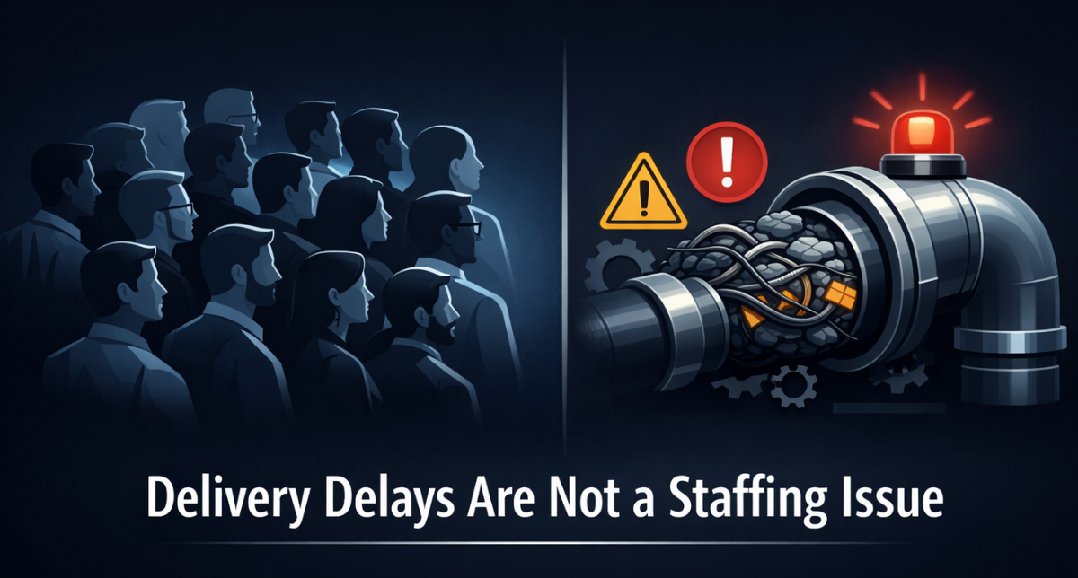 Delivery Delays Are Not a Staffing Issue